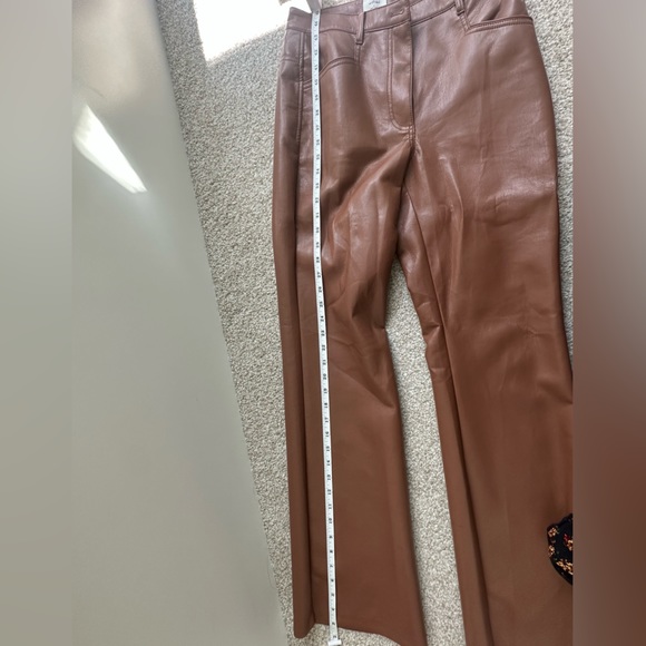 ARITZIA BEATRIX LEATHER PANTS - size 8 - Picture 7 of 7